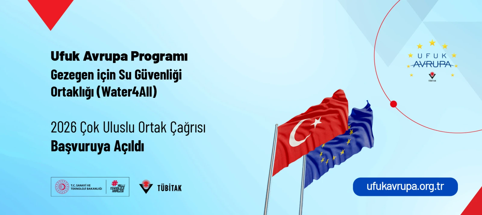 Gezegen için Su Güvenliği Ortaklığı-Water4All (Water Security for the Planet) 2025 Çok Uluslu Ortak Çağrısı Başvuruya Açıldı