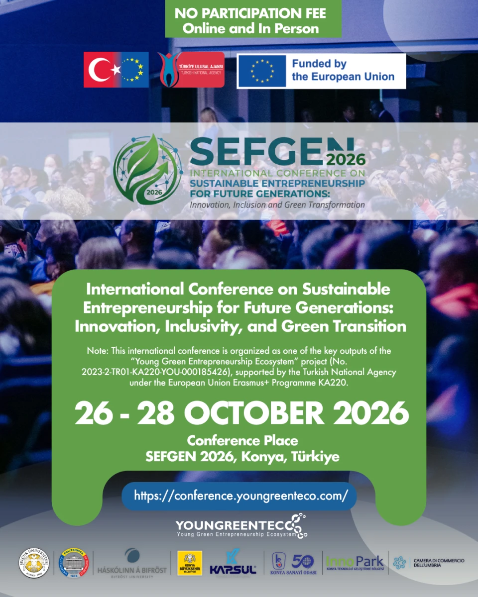 International Conference on Sustainable Entrepreneurship -  SEFGEN 2026